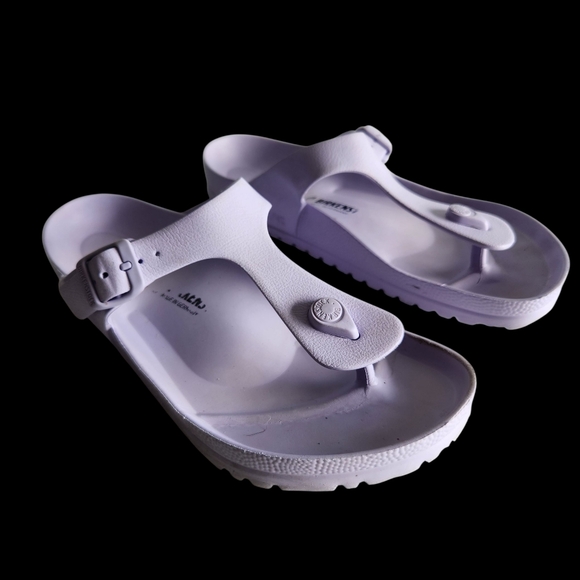 Birkenstock Gizeh EVA  Purple Thong Sandals Size 41 /10-10.5 US Womens - Picture 1 of 16